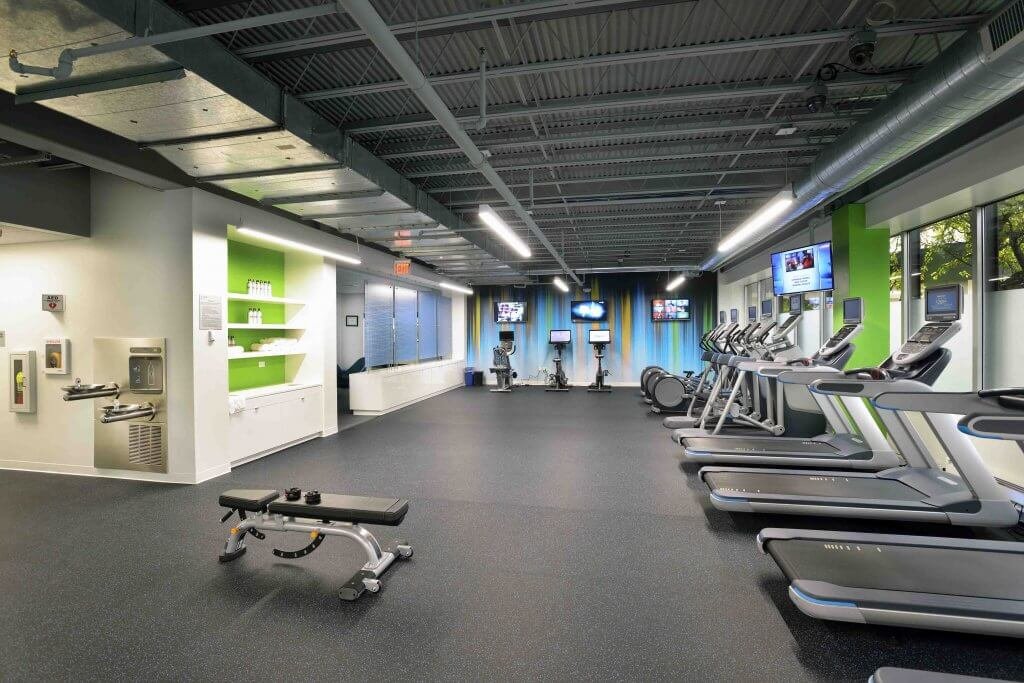 Corporate gym